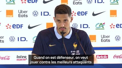 Bleus - Saliba : "On sait comment défendre face à des attaquants comme Lukaku"