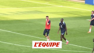 Triplé pour Giroud et Thuram à l'entraînement - Foot - Euro 2024 - Bleus