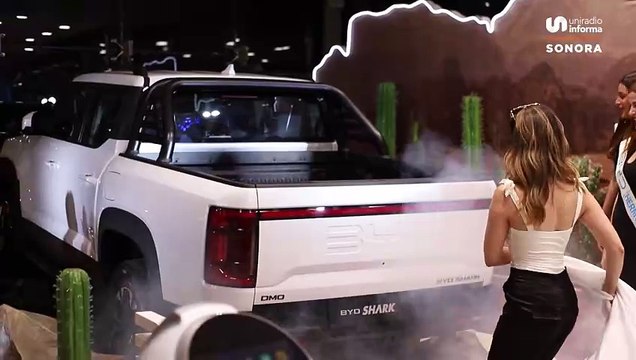 BYD Hermosillo presentó la nueva pick-up BYD Shark híbrida enchufable