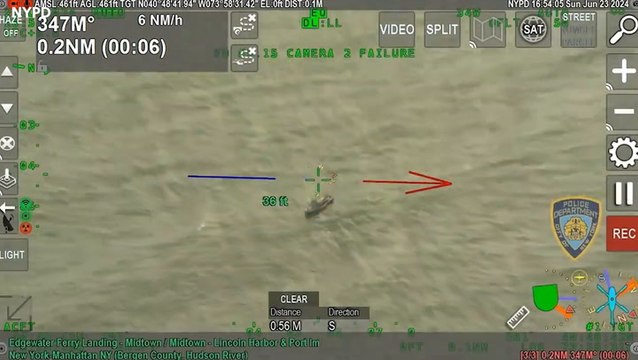 Jet ski riders rescued from Hudson River after falling and drifting in current