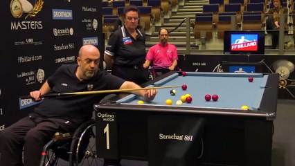 Billard Blackball - Tournoi National 7 Agen - Finale Handi-billard