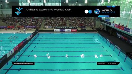 Coupe du Monde Fina de natation artistique - Equipe libre
