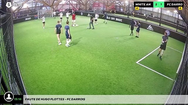 Faute de Hugo FLOTTES - FC DARROIS