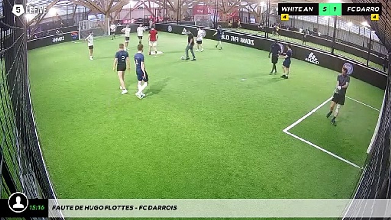 Faute de Hugo FLOTTES - FC DARROIS