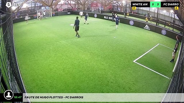 Faute de Hugo FLOTTES - FC DARROIS