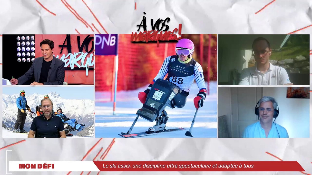 A vos marques - Ski assis
