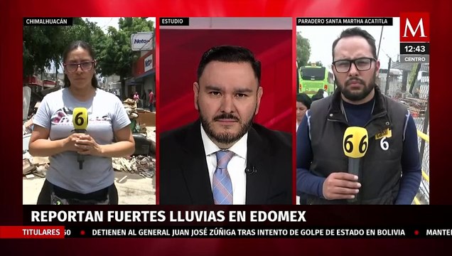 Lluvias causan inundaciones en Chimalhuacán, Edomex; vecinos desechan sus pertenencias