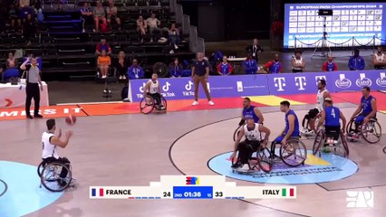 Championnats d'Europe multisports de para-sport - Basket-Fauteuil Masculin: France – Italie