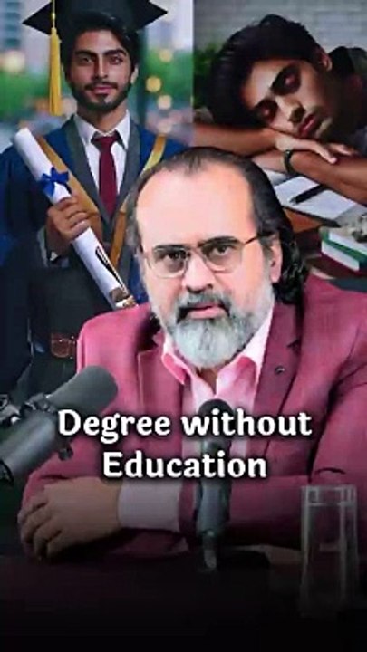 Degree without Education || Acharya Prashant