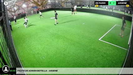 Faute de Adrien Botella - ARSENE