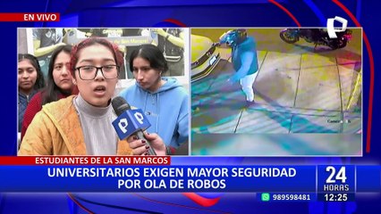 Alerta en la UNMSM: Estudiantes exigen mayor seguridad ante ola de robos