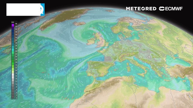 Das ist am Wochenende viel niederschlagbares Wasser in der Atmosphäre! Das bedeutet: Überschwemmungen!
