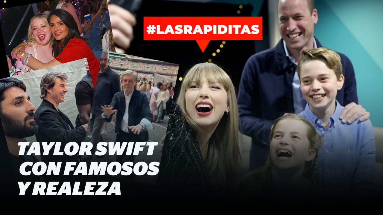 Taylor Swift hace historia en Londres con famosos y la realeza en "The Eras Tour" | Reporte Indigo