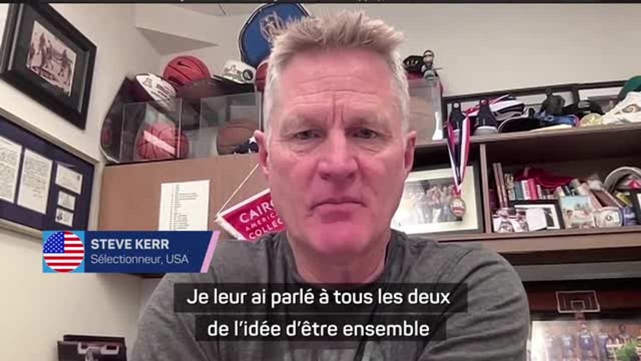 Basketball - Kerr : "LeBron et Steph Curry sont...