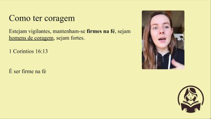 Devocional XIV: Coragem segundo a Bíblia