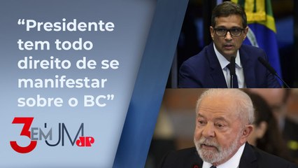 Campos Neto nega conversa com Tarcísio sobre Ministério e cita relação com Lula
