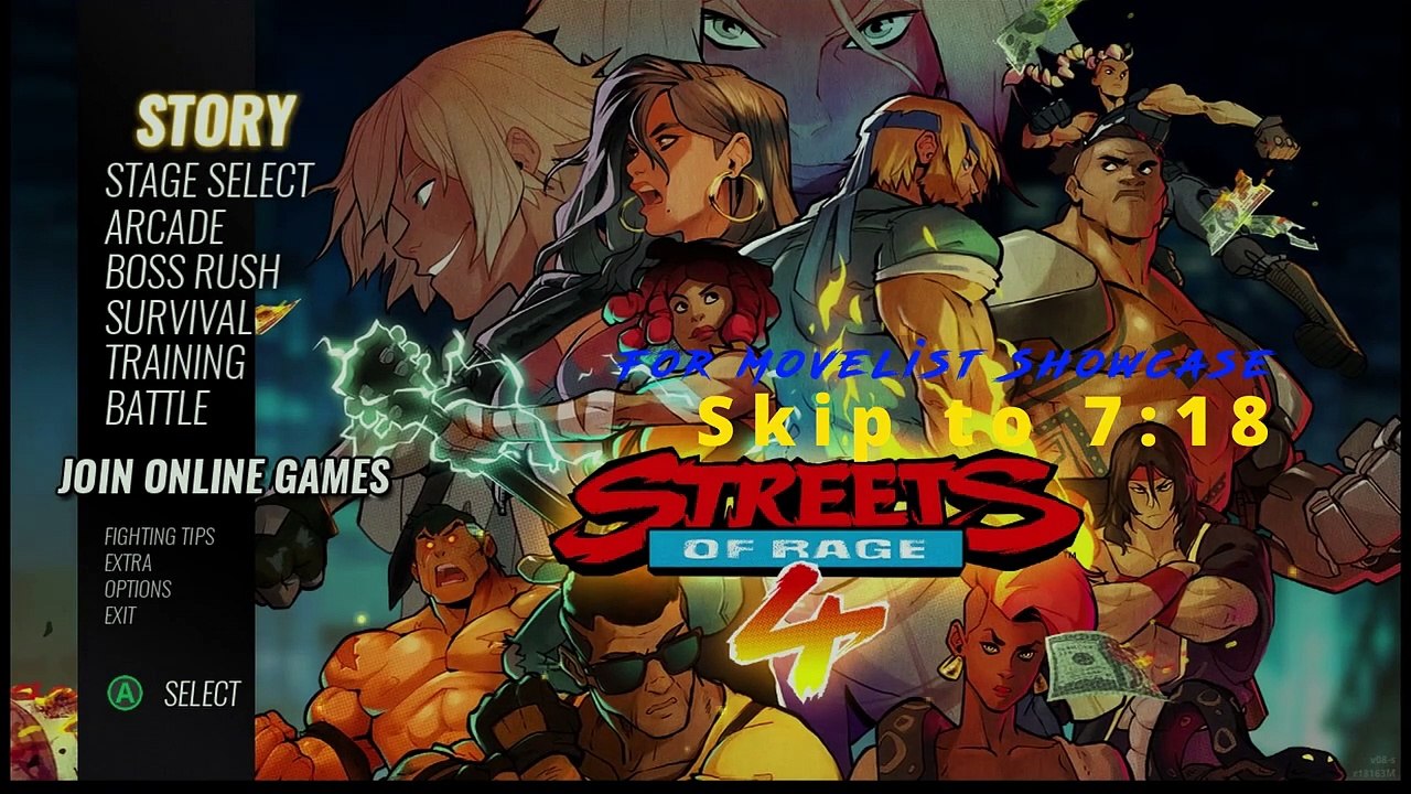 RingsRo's Zan HD for Streets of Rage 4 Release Vid