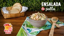 Cómo hacer ensalada de pollo ¡Receta por menos de 100 pesos!