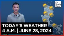 Today's Weather, 4 A.M. | June 28, 2024