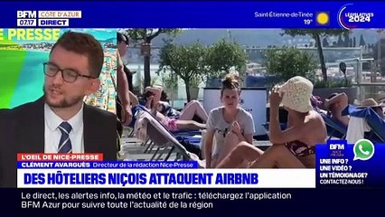 Nice : pourquoi ces hôteliers réclament 9 millions d'euros à Airbnb