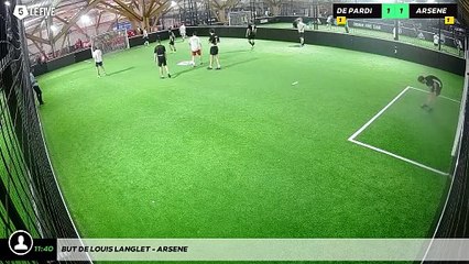 But de Louis Langlet - ARSENE