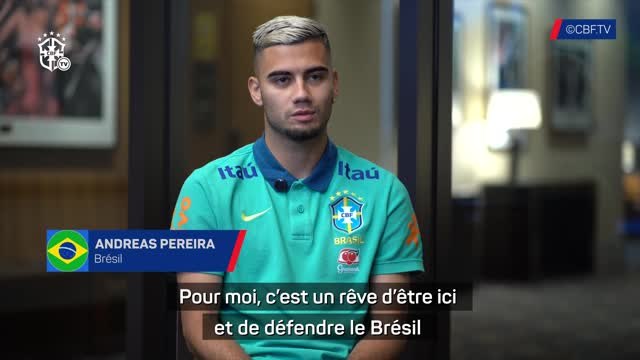 Brésil - Andreas Pereira : Faire l'histoire avec cette équipe