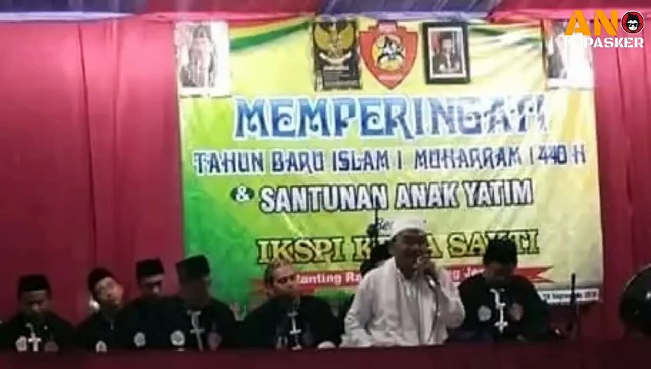 Suasana Peringatan 1 Muharam 1440 H IKSPI Kera Sakti Ranting Rambupuji Cabang Jember dan santunan anak yatim Tahun 2018