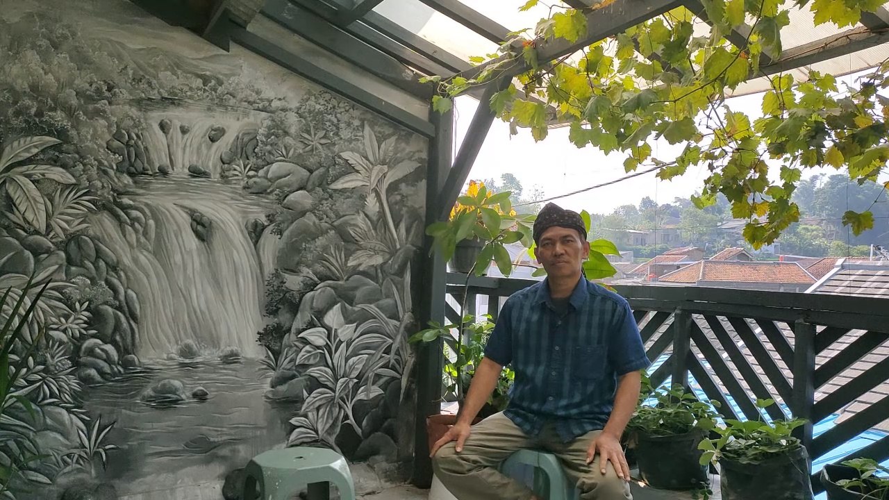 Wawancara dengan Pelukis Hamdani, mantan Ketua Forum Pelukis (FORKIS) Cimahi