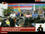 Caracas | Agenda concreta del 2025 fortalecerá las capacidades productivas de la nación