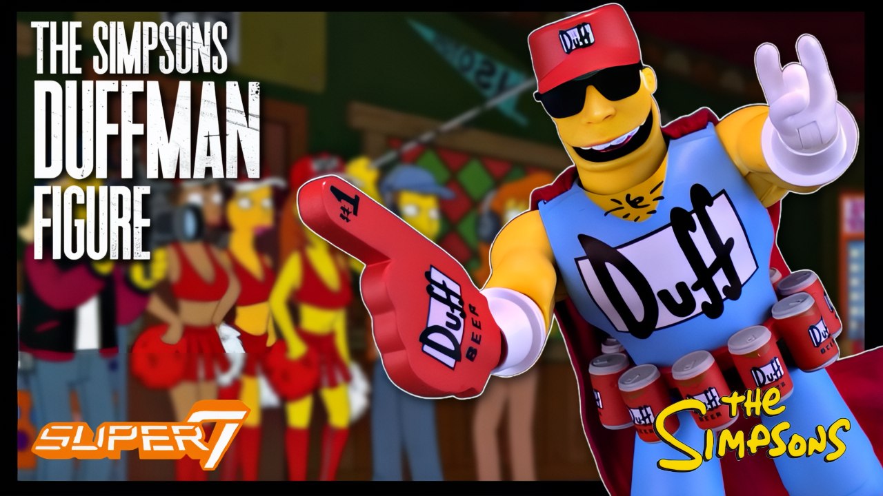 Super7 The Simpsons Ultimates Duffman Figure - video Dailymotion