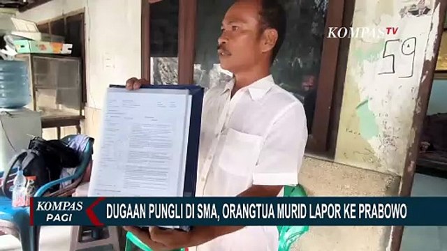 Dugaan Pungli di SMAN 8 Medan, Orang Tua Murid Laporkan Kepsek ke Prabowo