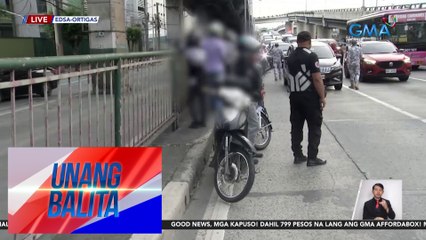 Dalawang prison guard ng BuCor na dumaan sa EDSA busway, kabilang sa mga natiketan | Unang Balita