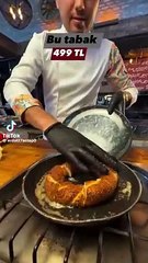 Simite bunları yaptı, 500 liraya sattı! İzleyenler şok oldu