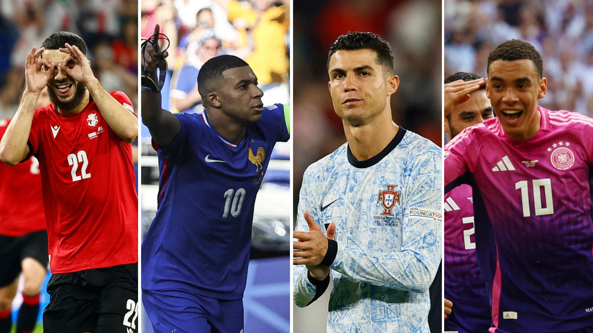 The race for the Golden Boot in EURO 2024 is full of surprises!   Who will be the tournament's top scorer? Do you have a favorite? 