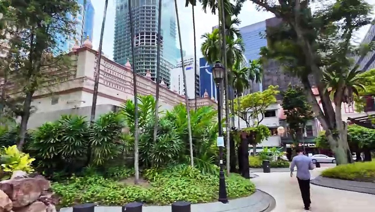 Singapore Atmosphere in 4k Green Metropolis