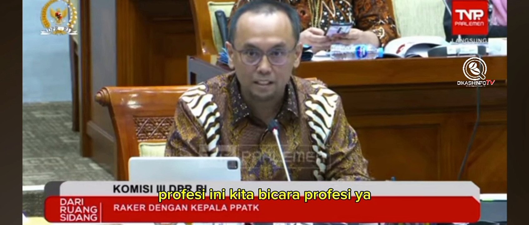 1000 anggota DPR terlibat judi online