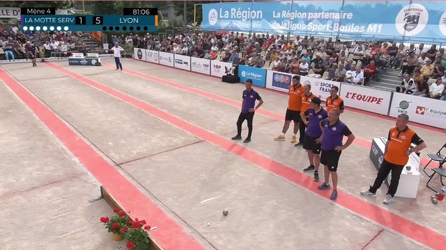 Ligue Sport Boules M1 - Etape 10 (Aoste) -