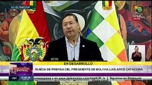 Pdte. Arce: El pueblo salió a defender la democracia del país sin armas