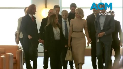 Stella Assange visits Australia's parliament to thank lawmakers