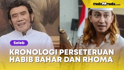 Kronologi Perseteruan Rhoma Irama vs Habib Bahar bin Smith, Sampai Urusan Nasab Dikuliti