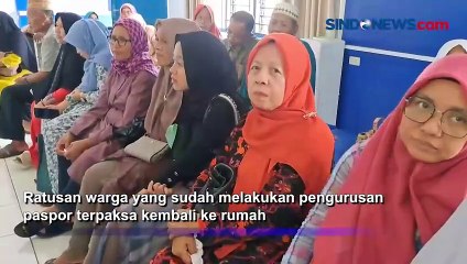 Descargar video: PDN Diretas, Ratusan Paspor Gagal Cetak di Mandailing Natal