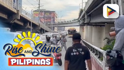 SAICT, nagkasa ng operasyon sa bahagi ng Ortigas flyover