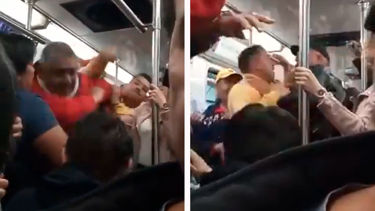 Metro CDMX: Usuarios protagonizan pelea a golpes por un asiento en la Línea 3