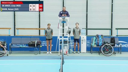 Open international des Hauts-de-France de paratennis - Première demi-finale