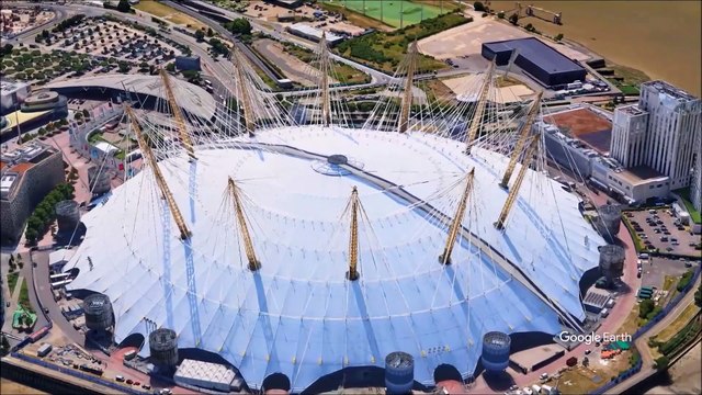 The O2 Arena is a multi-purpose indoor arena in southeast London.