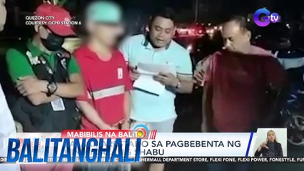 Lalaki, arestado sa pagbebenta ng hinihinalang shabu | Balitanghali