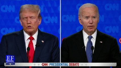 Joe Biden le dijo "llorón" y mal perdedor a Donald Trump