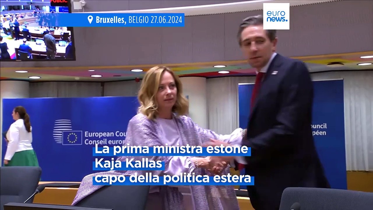 Ue, trovato l'accordo sulle nomine: von der Leyen, Costa e Kallas, Meloni si astiene