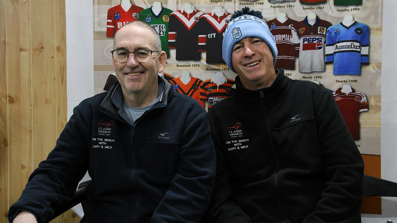 On the bench with Mick and Gary 28.06.24