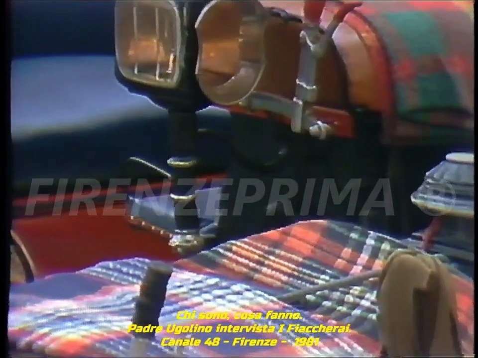 Chi sono, cosa fanno. Padre ugolino intervista i fiaccherai. Canale 48. 1981